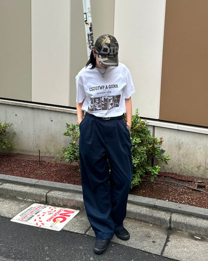 アメリカンストリートプリントTシャツ
Y1604