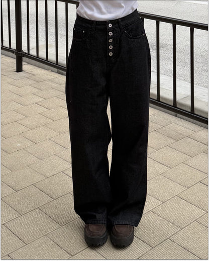 ボタンフライバルーンシルエットデニムパンツ
Y1732