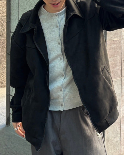 ミニマルジップショートブルゾン TK0046