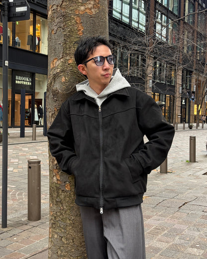 ミニマルジップショートブルゾン TK0046