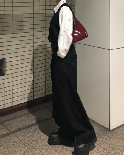 Vネックニットベスト YN0027