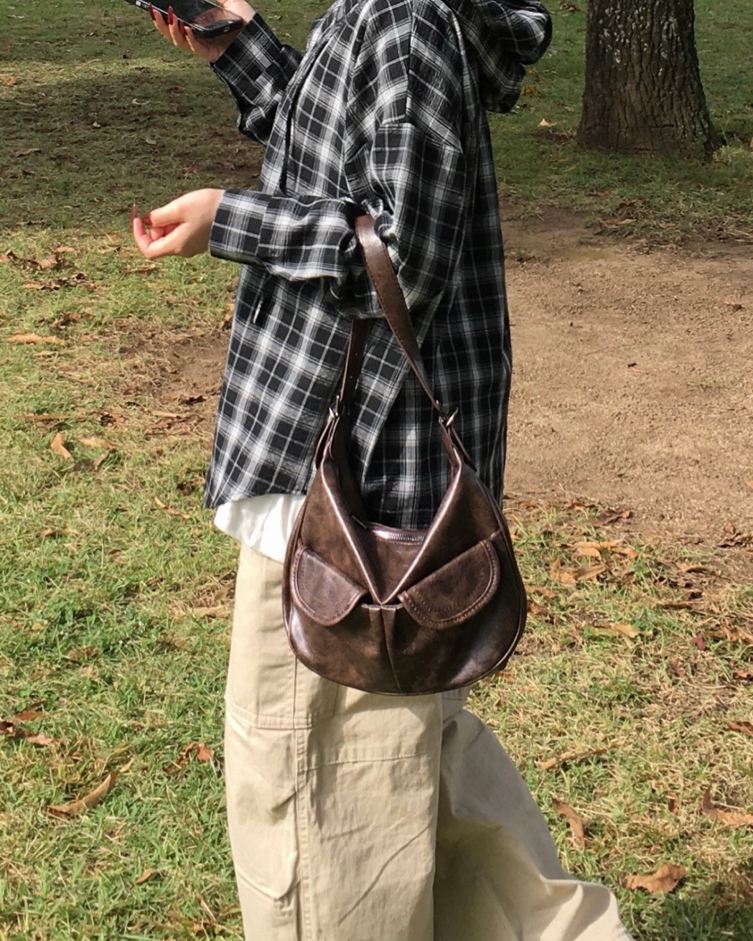 フロントポケットレザーバック YN0036