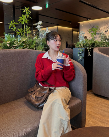 フロントポケットレザーバック YN0036