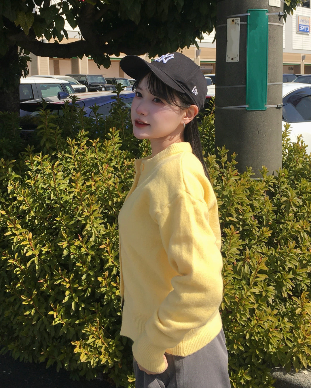 リブカフスルーズカーディガン YN0071