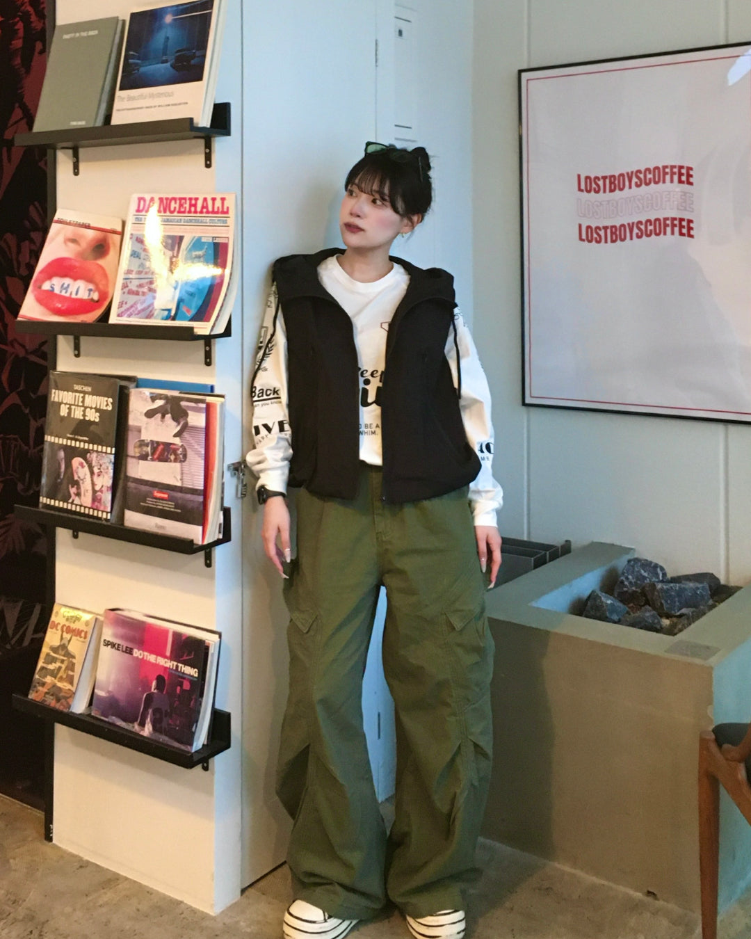 テックナイロンマルチポケットベスト YN0083