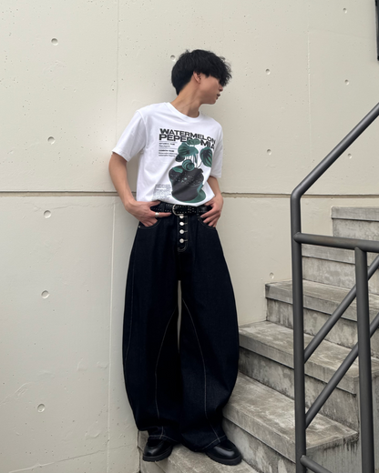 半袖ボタニカルTシャツ TO1124