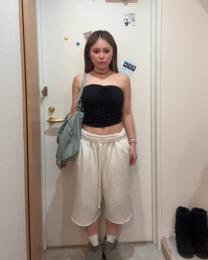 リラックススウェットハーフパンツ YP0085