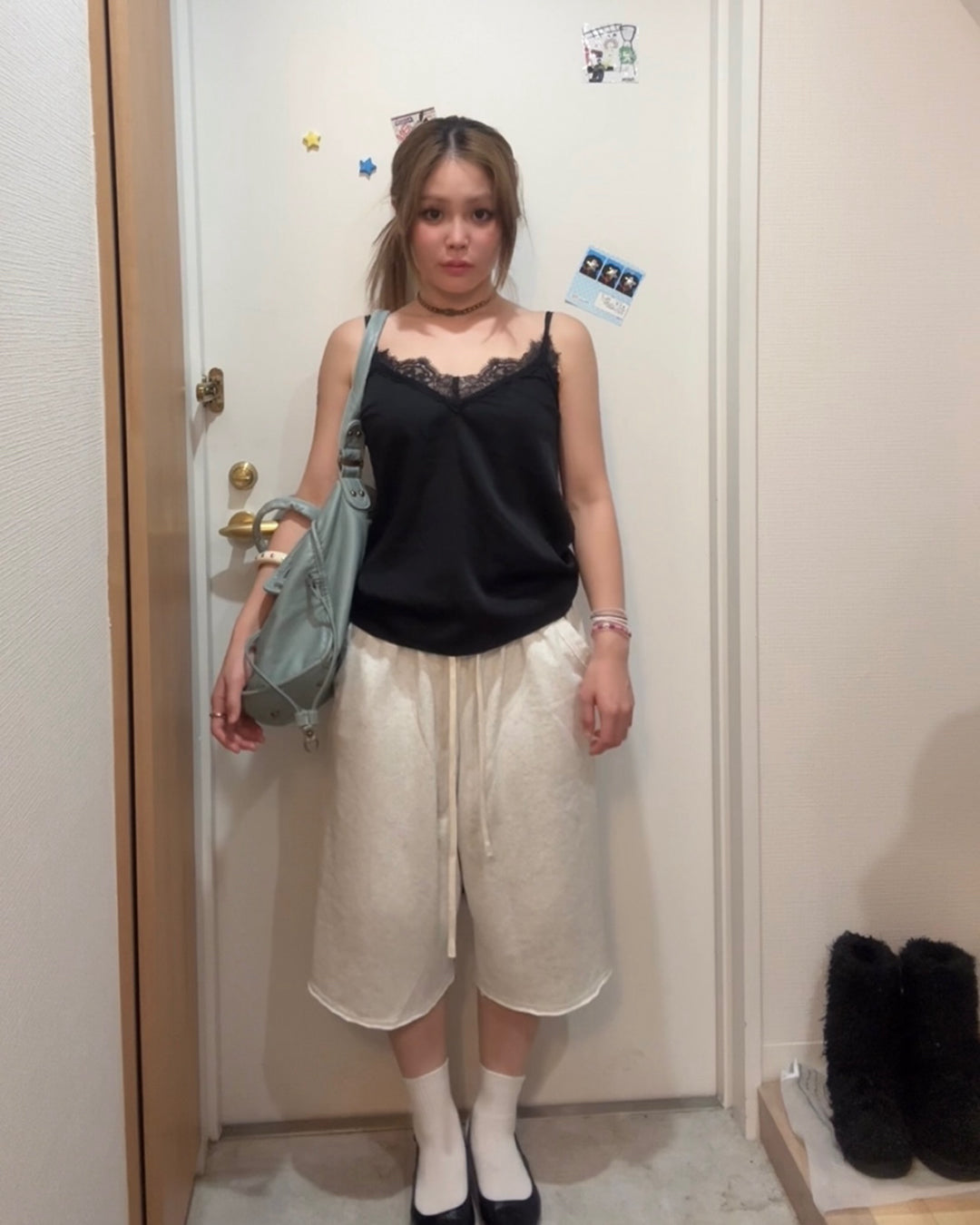 リラックススウェットハーフパンツ YP0085