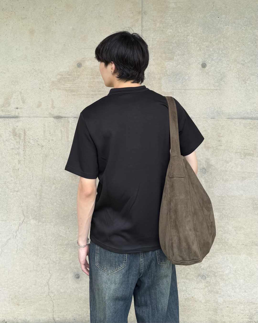 モックネックヘンリーカラートップ YQ0029