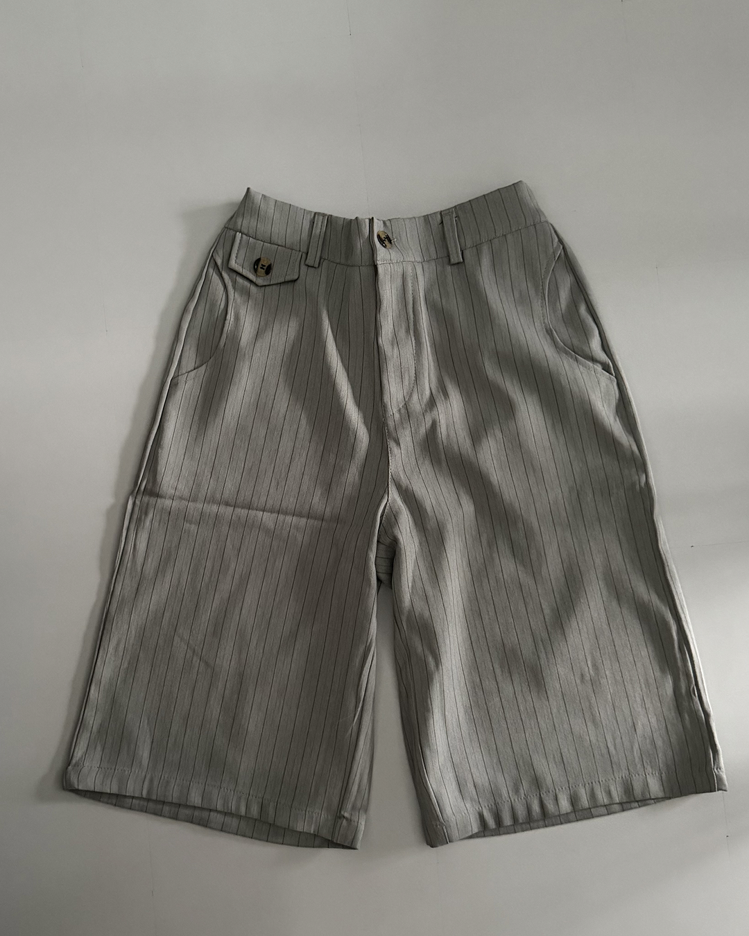 レトロカジュアルストライプクロップドパンツ
YQ0081