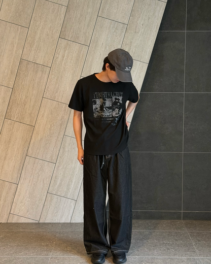 【7/10 18時販売開始】ノイズグラフィックTシャツYQ0101