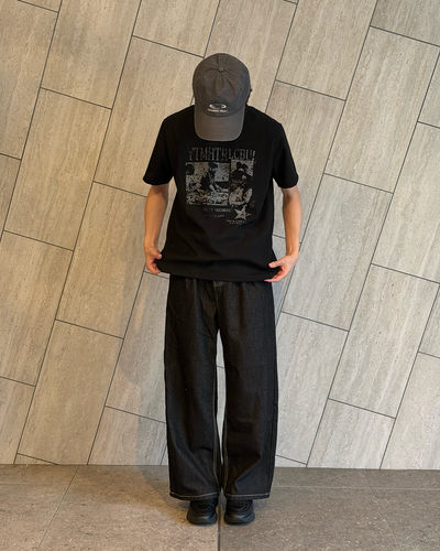 【7/10 18時販売開始】ノイズグラフィックTシャツYQ0101