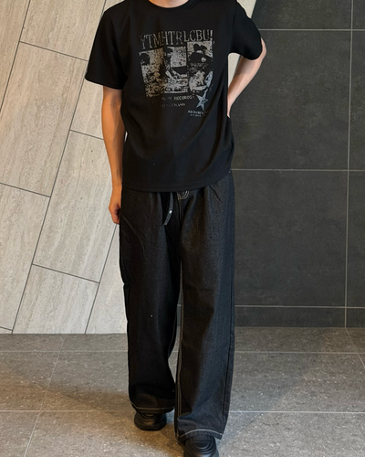 【7/10 18時販売開始】ノイズグラフィックTシャツYQ0101