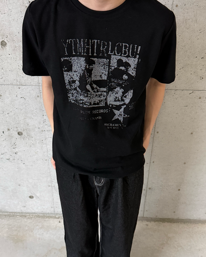 【7/10 18時販売開始】ノイズグラフィックTシャツYQ0101