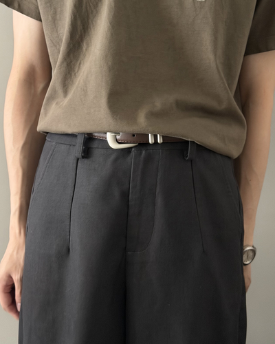 シルバーバックルデザインベルト
YQ0109
