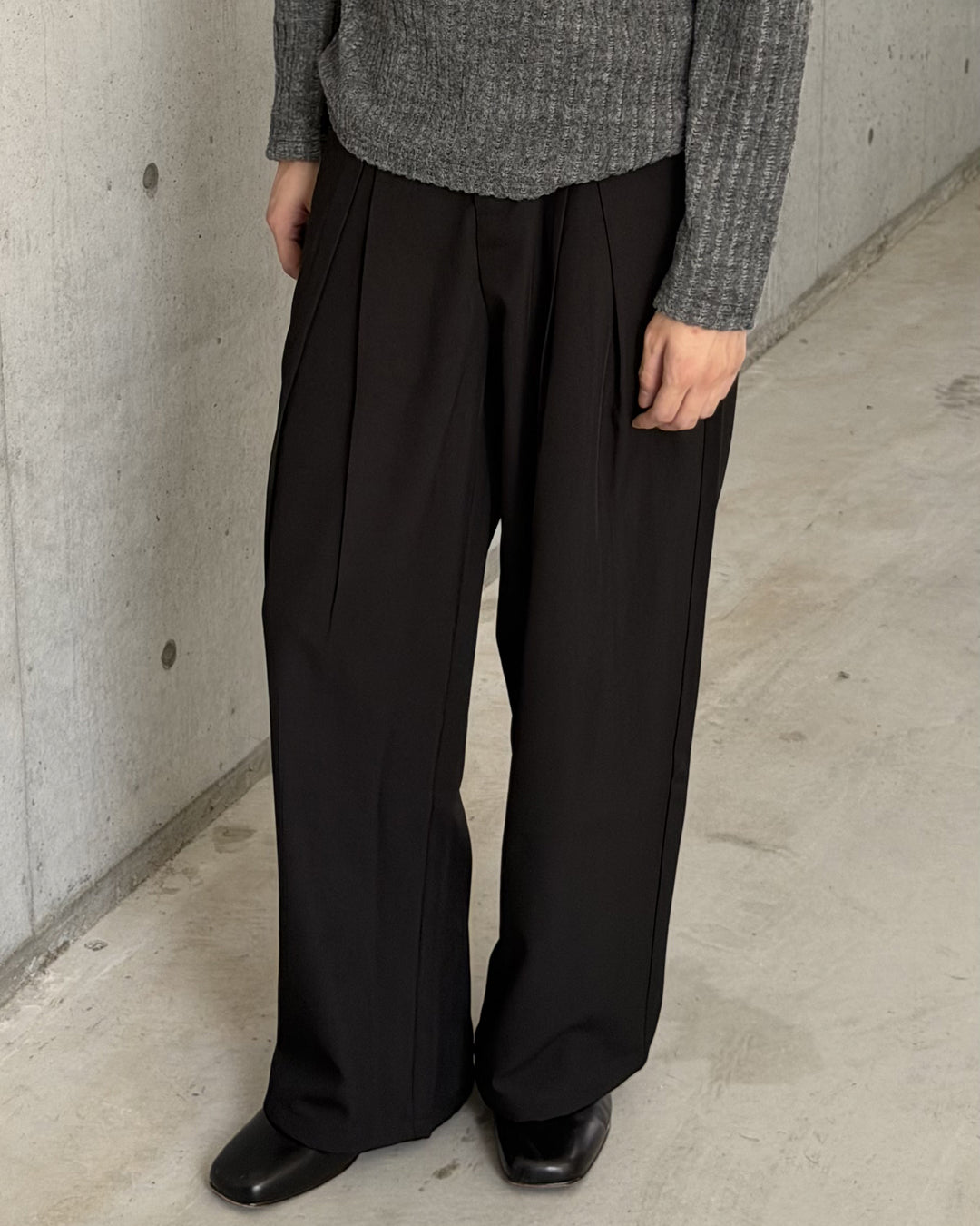 ワイドAラインスラックス YQ0120