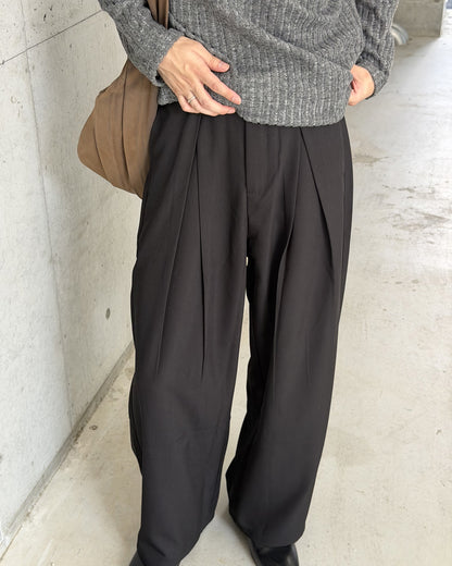 ワイドAラインスラックス YQ0120
