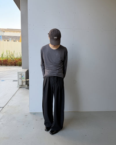 プリーツストライプパンツ YQ0123