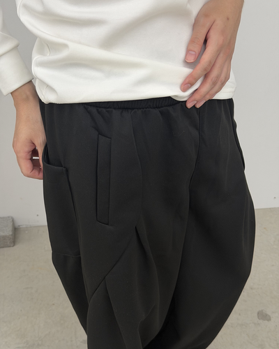 ストラクチャードカットスウェットパンツ YQ0125