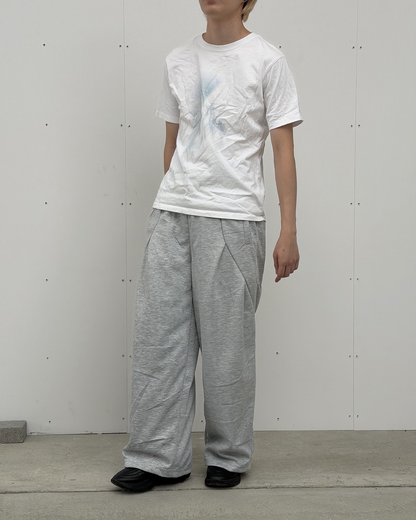 ストラクチャードカットスウェットパンツ YQ0125