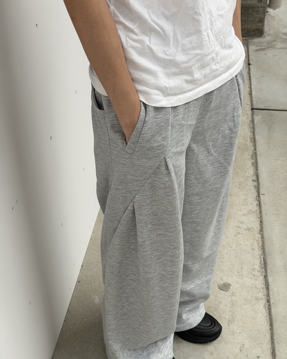 ストラクチャードカットスウェットパンツ YQ0125