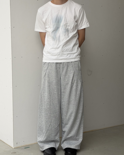 ストラクチャードカットスウェットパンツ YQ0125