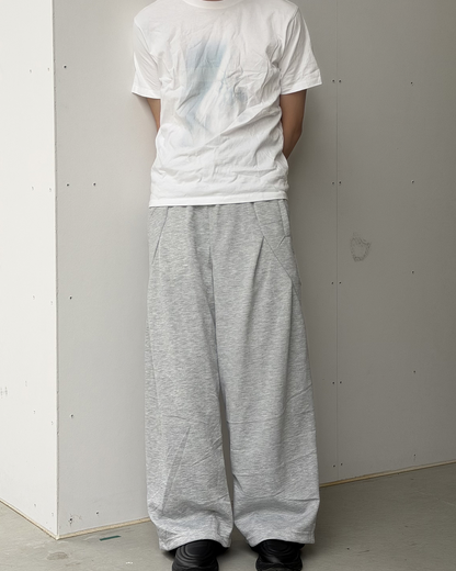 ストラクチャードカットスウェットパンツ YQ0125