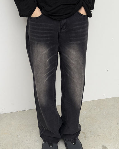 レトロカジュアルストレートロングパンツ YQ0128