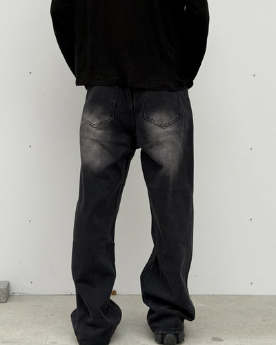 レトロカジュアルストレートロングパンツ YQ0128