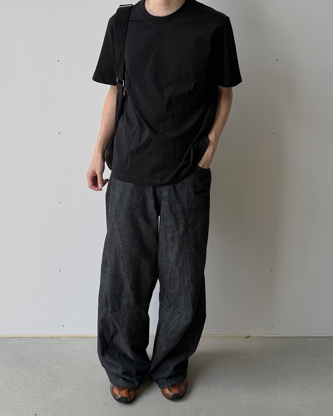 シンプルフィットノーマルTシャツ YQ0142