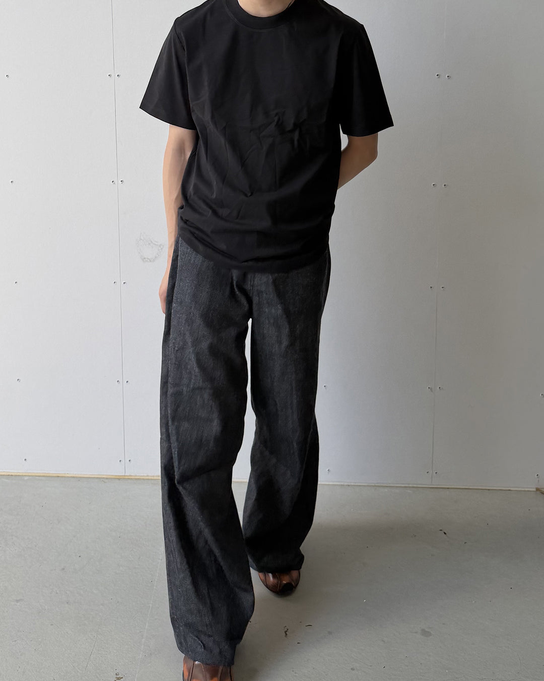 シンプルフィットノーマルTシャツ YQ0142