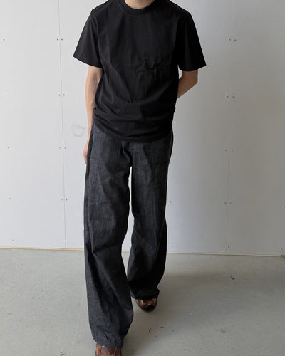 シンプルフィットノーマルTシャツ YQ0142