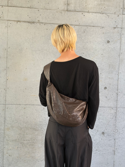 ドレープワンショルダーレザーライクバッグ YQ0151