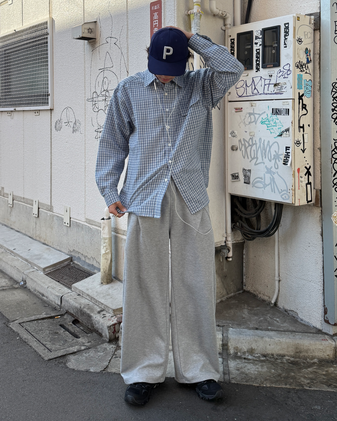 タックワイドスウェットパンツ
YS0036