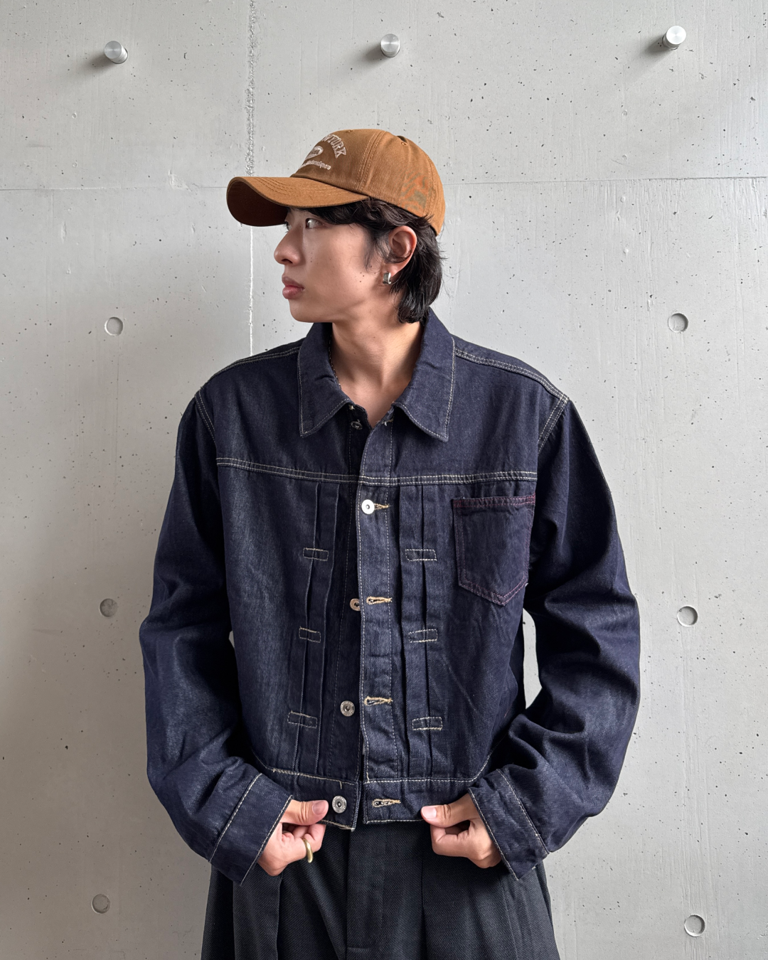 ショートデニムジャケット YS0041