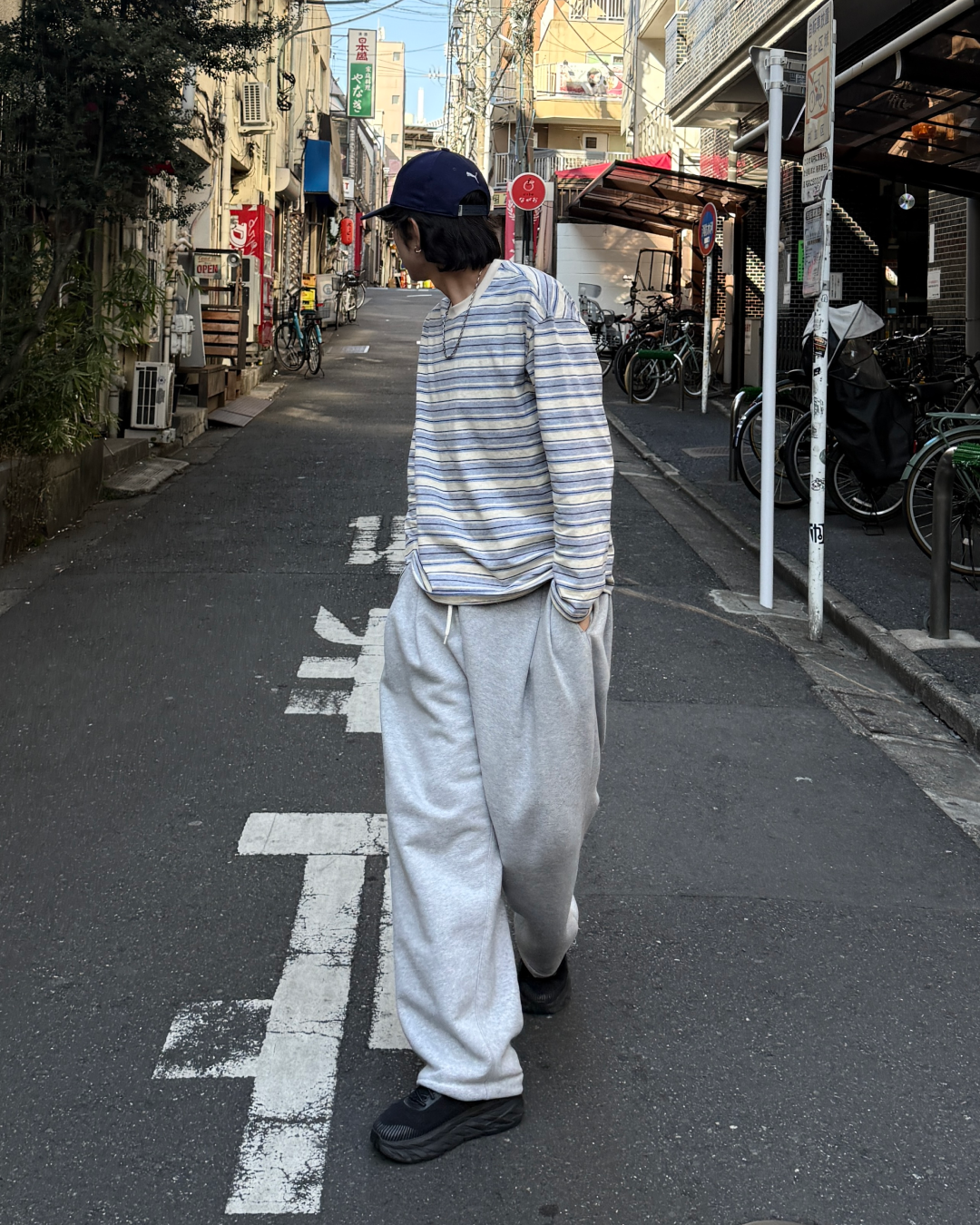 yu-★プロフィール読んで下さいね★ 　ポーター タイムセール10%OFF】Lakey Park胸刺繍ボーダーロンT | CANAL JEAN