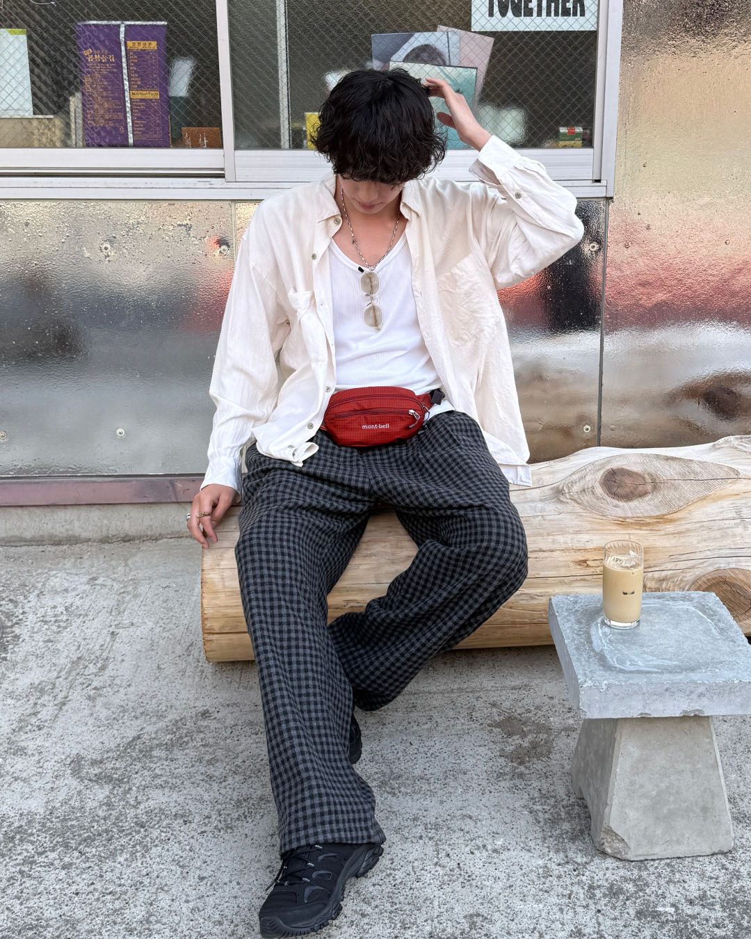 レトロチェックカジュアルパンツ YS0049 – YOLO（ヨロ）｜ファッション通販