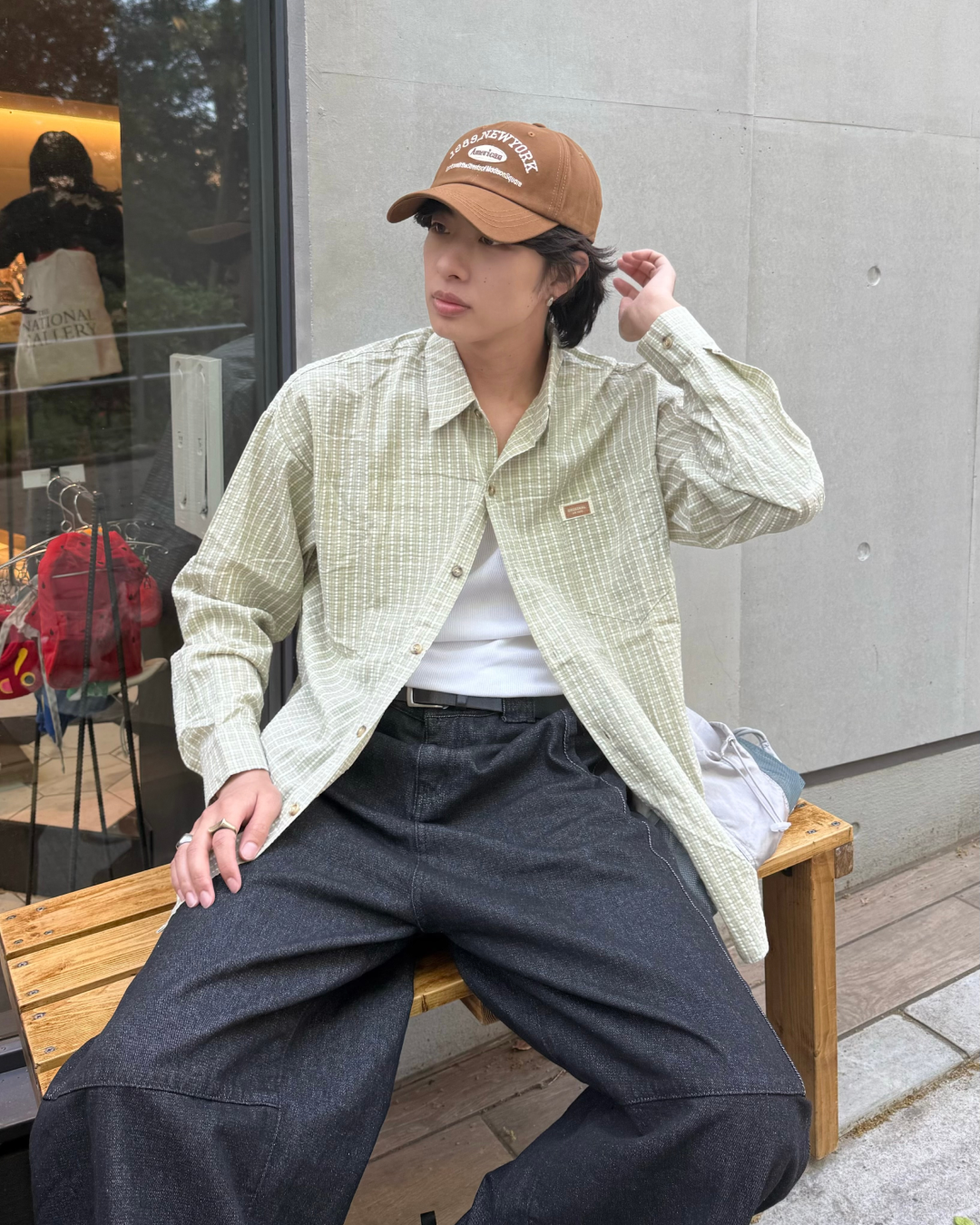 レトロチェック長袖シャツ YS0053 – YOLO（ヨロ）｜ファッション通販