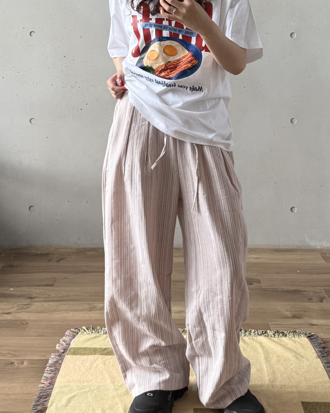 レイジーレトロワイドレッグパンツ
YS0108