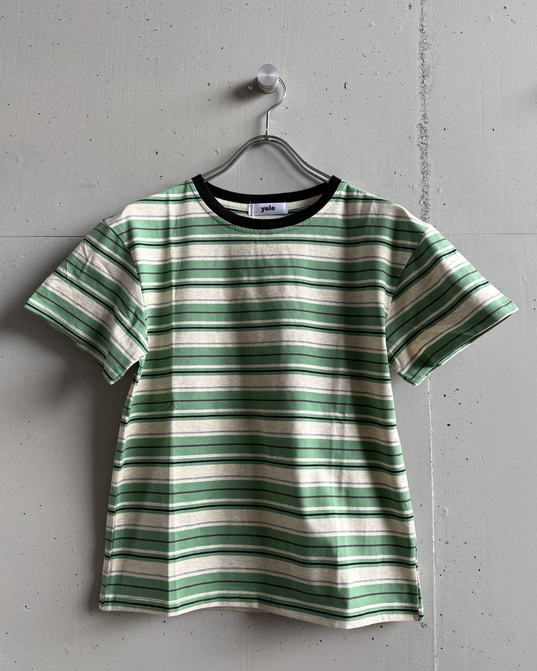 レトロバイカラーボーダーTシャツ YS0168