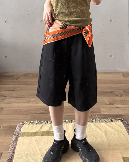 タック入りハーフAラインスラックス YS0170