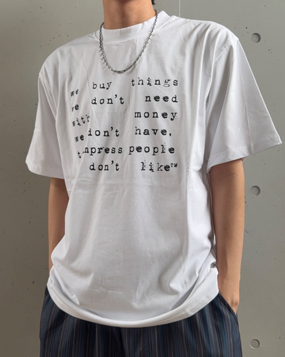 タイプライターアメリカンTシャツ
YS0182