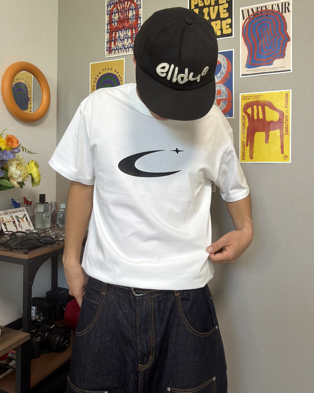カーブロゴTシャツ YT0035