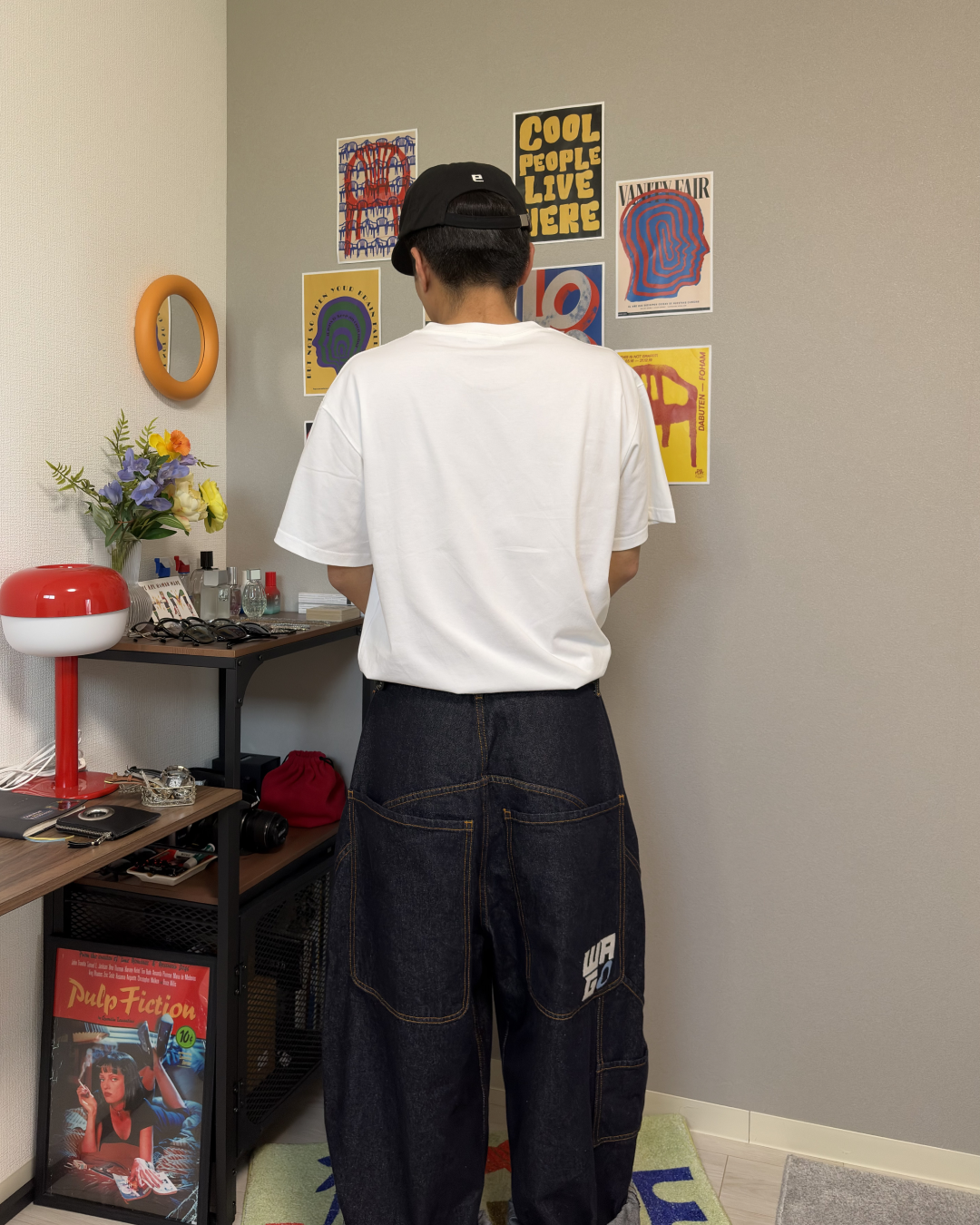 カーブロゴTシャツ YT0035
