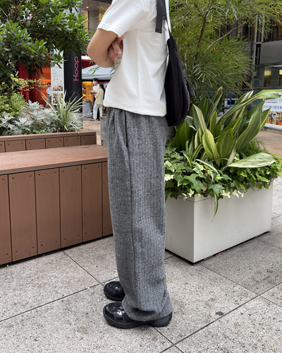 バルーンシルエットリブパンツ YT0061