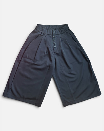 ハイウエストブレストワイドレッグクロップドパンツ CC0031