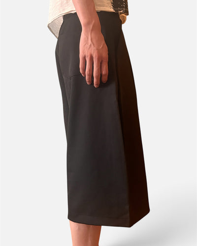 ハイウエストブレストワイドレッグクロップドパンツ CC0031