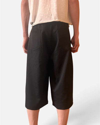 ハイウエストブレストワイドレッグクロップドパンツ CC0031