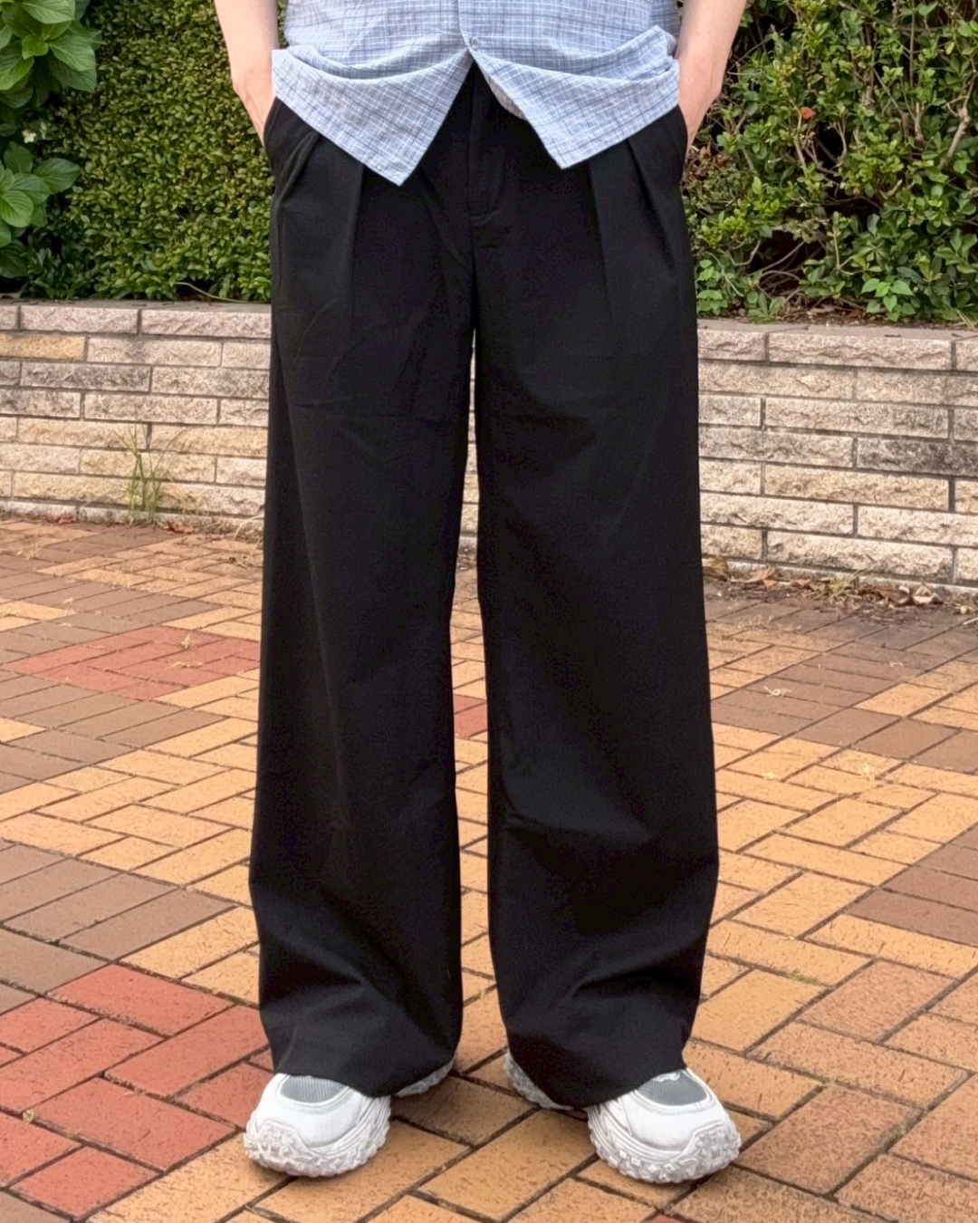 ダブルプリーツパンツ ZD0010