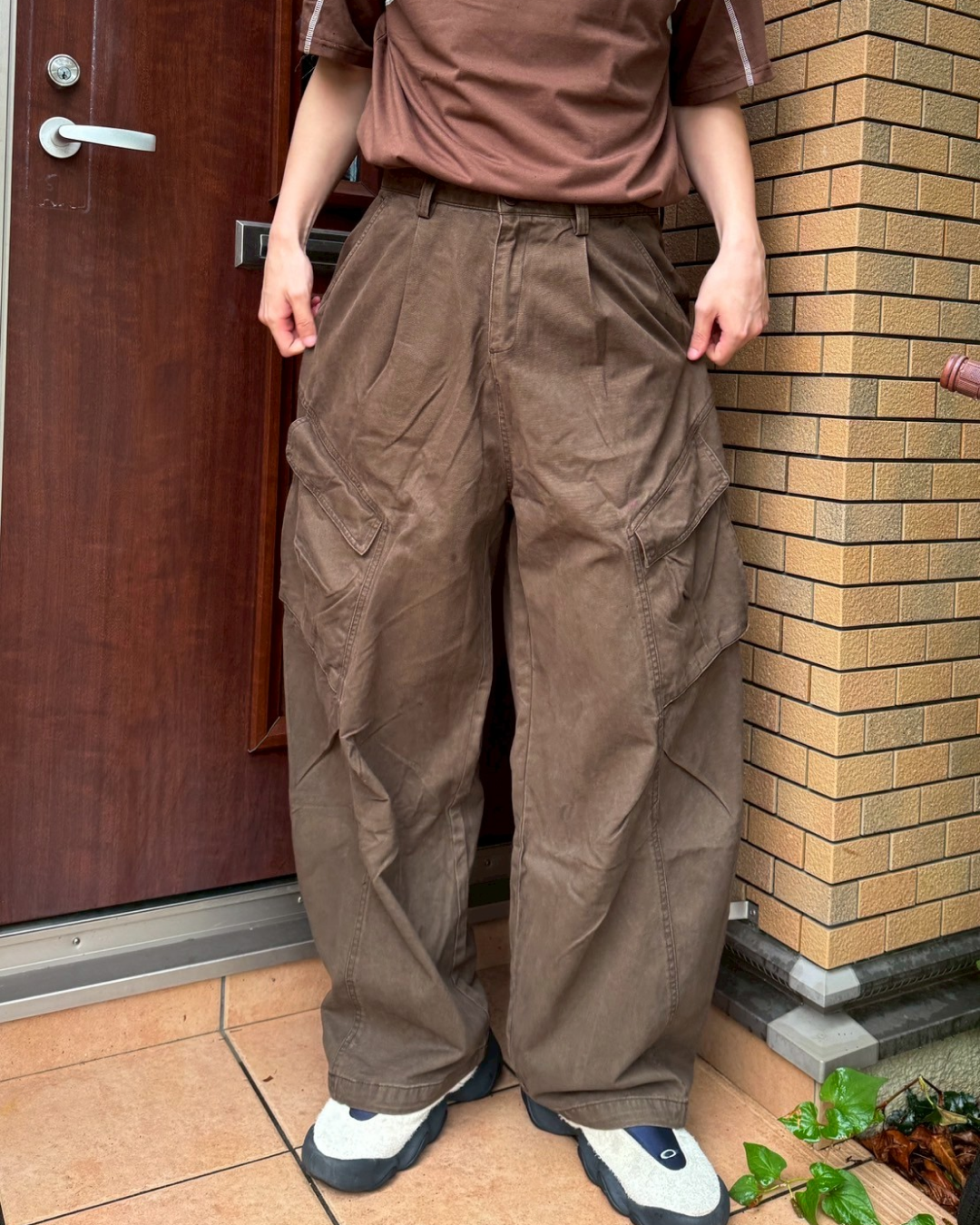 ルーズフィットカーゴパンツ ZD0011